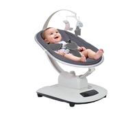 GarveeTech Columpio eléctrico con tecnología Swing 5D, certificado médico, control de inclinación adaptativo y temporizador de autonomía, para bebés de hasta 18 kg, incluye arco Montessori