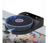 GarveeTech Comedero automático para acuario, recargable y con temporizador, modos de alimentación programables, gran capacidad, ideal para vacaciones, peces pequeños y camarones