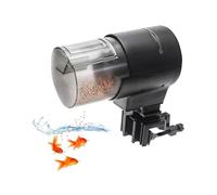 GarveeTech Comedero automático para acuario y estanque, capacidad de 210 ml, temporizador programable, resistente a la humedad, fácil instalación, perfecto para vacaciones y fines de semana