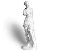 Garwor Figura de Venus de Milo o Afrodita de Milos, mitología Griega, Diosa del Amor y la Belleza, 30 cm, Estatua de Resina, Escultura Decorativa, Busto de Venus de Milo