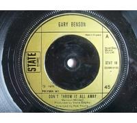 Gary Benson - GARY BENSON Don't Throw It All Away 7" 45