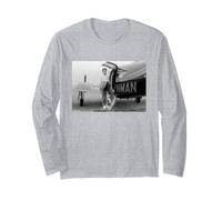 Gary Numan Electro Pop Músico y Piloto Allan Ballard Manga Larga