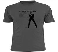 Gary Numan Gig Concert Poster Mens T Shirt Punk Rock Black 3XL