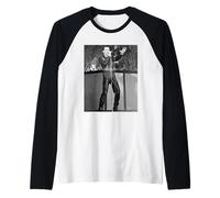 Gary Numan Live Synth Pop Cars de Virginia Turbett Camiseta Manga Raglan