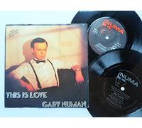 Gary Numan - Numan, Gary This Is Love 7" Numa NU16 EX/VG 1986 picture sleeve, with free flexi