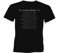 Gary Numan (Tubeway Army) Touring Principle 79 Retro Ringer Tour T-Shirt - New S