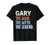 GARY The Legend Name Personalizado Linda Idea Hombres Vintage Gary Camiseta