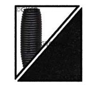 Gary Yamamoto 6" Senko 6" Yamsnko Blk (No FLK)