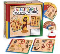 Garybank Bible Spot the Same Games for Kids - Juego de emparejamiento cristiano con 57 tarjetas de historia bíblica para construir la fe, divertido aprendizaje bíblico para la escuela dominical