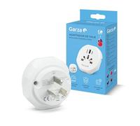 Garza - Adaptador de Viaje Tipo I para Australia, China, Nueva Zelanda y más, 5 en 1 Compacto y Seguro, Diseñado para Viajeros Internacionales