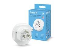 Garza - Adaptador de Viaje USA Tipo B para Estados Unidos, Canadá, Japón y más, 5 en 1 Compacto y Seguro, Diseñado para Viajeros Internacionales