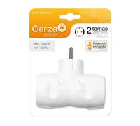 Garza Adaptador Schuko Doble