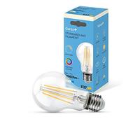 Bombilla LED Filamento Regulable (E27, Intensidad regulable, Blanco neutro, 1.060 lm, 8 W)