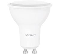 GARZA 4U 461471 Bombilla Led Dicroica, Luz cálida 3000K, Casquillo GU10, 7W 500 lúmenes, 7 W, Blanco, Medidas: 5,5 x 5 x 5 cm