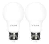 Garza - Bombilla LED Estándar A60, 11W (equivalente a 75W de incandescencia), Luz fría 6500K, Casquillo gordo E27, Ángulo 240º, 1060 lm (Paquete de 2)