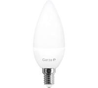 Garza - Bombilla Led Vela, Casquillo E14, Luz Neutra 4000K, 42W, 470 Lúmenes, C37, No Regulable