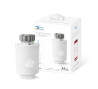 Garza - Cabezal Termostático Inteligente Zigbee para Válvula Termostática de Radiador. Regulador de Temperatura, Control Calefacción, Pantalla LED, Programable, Blanco, Control por app, Alexa y Google