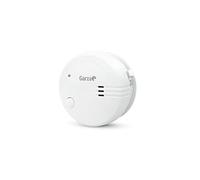 Garza - Detector de Humo Mini, Diseño Ultracompacto, Sensor Fotoeléctrico, Alarma 85dB, Batería 9V Incluida, Instalación sin Cables, Indicador LED y Botón Test
