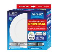 Garza - downlight led con soporte ajustable universal para superficie o empotrable en techo