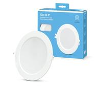 Garza - Downlight LED Empotrable Circular Extraplano Ojo de Buey, 22cm, 18W, 4000K Luz Neutra, 1950lm, 30.000h, IP20, Blanco, Ahorro Energético 80%