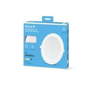Garza - Downlight LED Empotrable Circular Extraplano Ojo de Buey, 22cm, 18W, 4000K Luz Neutra, 2450lm, 30.000h, IP20, Blanco, Ahorro Energético 80%