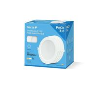 Garza - Downlight LED Empotrable Circular Extraplano Ojo de Buey, 6500K Luz Fría, 1950lm, 30.000h, IP20, Blanco o Níquel, Ahorro Energético 80%