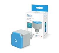 Garza - Enchufe Exterior WiFi, IP44 Resistente al Agua, Control por Voz Alexa y Google, Medidor de Consumo, Temporizador, 3680W, App Móvil, Dual Band 2.4/5GHz, Bluetooth, 3 Años Garantía