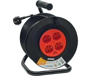 Garza Enrollacables Bricolaje 4 Tomas 25M