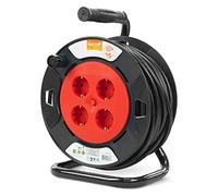 Garza Enrollacables Bricolaje 4 Tomas 15M