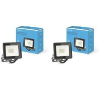 Garza - Foco de exterior LED, 10W, 860 lm, 4000K, Luz Neutra (Paquete de 2)