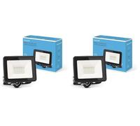 Garza - Foco LED Basic 20 W de exterior, 1740 lm, luz neutra 4000K, ángulo 120º, IP65 impermeable (Paquete de 2)