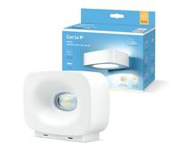 Garza - Aplique de Exterior Solar LED con Iluminación Dual 500lm/200lm, 4 Modos de Uso y Panel Solar Monocristalino, Impermeable IP65, para Jardín, Patio, Porche y Más. Instalación en pared.