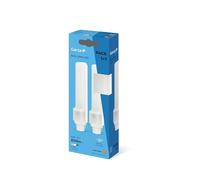 Pack 1+1 Tubos LED BIAX 2PIN, 820 LM, 8,5W G24D, Ahorro Energético 55%, Luz 6500K Fría, Óptica 360° y Fácil Instalación