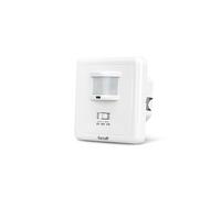 Garza Power - Detector de Movimiento Infrarrojo de Pared Empotrable, Ángulo de Detección 160º, función Interruptor, Blanco