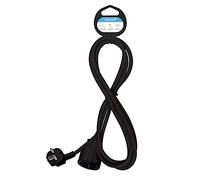 Garza PROLONG. 3G 1.5 mm x 2 m NEG, Negro