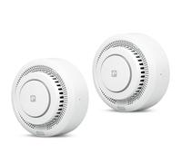 Garza Smart - Dúo De Detectores De Humo Wifi Inteligentes Con Notificaciones Inmediatas Y Alarma Sonora De 85db