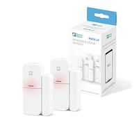 Garza Smart - Pack de 2 unidades Sensor Apertura de Puertas y Ventanas, Requiere el Kit de Alarma de Garza, Control Remoto a traves de App iOS/Android