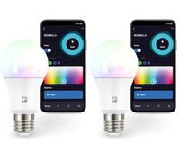 Garza Smarthome - Bombilla LED Estandar Intelegente Wifi E27, luz blanca neutra regulable con cambio de intensidad, temperatura y color. Programable, compatible con Amazon Alexa y Google Home, 401274