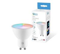 Garza Smarthome - Bombilla LED Inteligente Wifi GU10 5W (40W de Equivalencia) RGB+CCT, Intensidad regulable, Programable, Control por Voz y App (Alexa/Google Home), Wifi 2,4 GHz