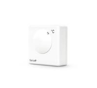 Garza - Termostato Analógico Garza Regulable 10-30°C, Control Manual con Rueda Giratoria para Caldera y Calefacción, Instalación Fácil con Conexión 2 Hilos