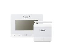 Garza - Termostato Digital Inalámbrico Programable, Controlador de temperatura para caldera y calefacción, Pantalla táctil, Blanco