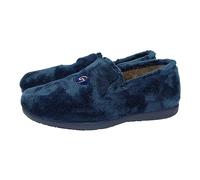 GARZON 6501.275 Chinelas de Estar por casa para Hombres, Color Marino y diseño clásico Cerrado, Forro Ligero Interno para Dar Calor Hombre Zapatillas CASA Marino 41