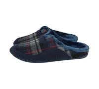 GARZON 8450.296 Chinelas para casa para Hombre con Plantilla Extraible Hechas en España Hombre Zapatillas CASA Marino 43