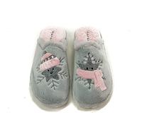 GARZON - Zapatilla Estrellita CASA P471.275 para: Mujer Color: Gris Talla: 42