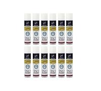 Gas Isobutano 300ml con 98% de Pureza - Reduce el Riesgo de Explosión, Garantiza Estabilidad de Llama, Ideal para Recarga de Mecheros y Extracciones, Tapón Versátil y Válvula de Aluminio (12)