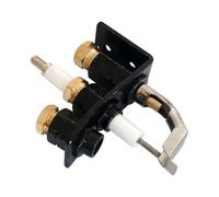 Gas Licuado Negro 2,3 Cable Largo Llama Abierta Cabeza De Fuego Caldera Catering Encendido Piloto Mini Quemador GLP Piezas De Calentador De Agua