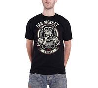 Gas Monkey Garage GMG - Pistons & Flames T-Shirt