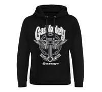 Gas Monkey Garage Licenciado Oficialmente Big Piston Capucha épica (Negro), Large