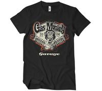 Gas Monkey Garage Licenciado Oficialmente Spring Coils Camiseta para Hombre (Negro), X-Large