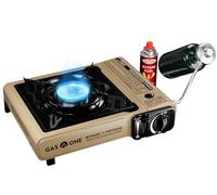 Gas One GS-3400P Propane or Butane Stove Dual Fuel Stove Portable Camping Stove - Patented - with Carrying Case Great for Emergency Preparedness Kit